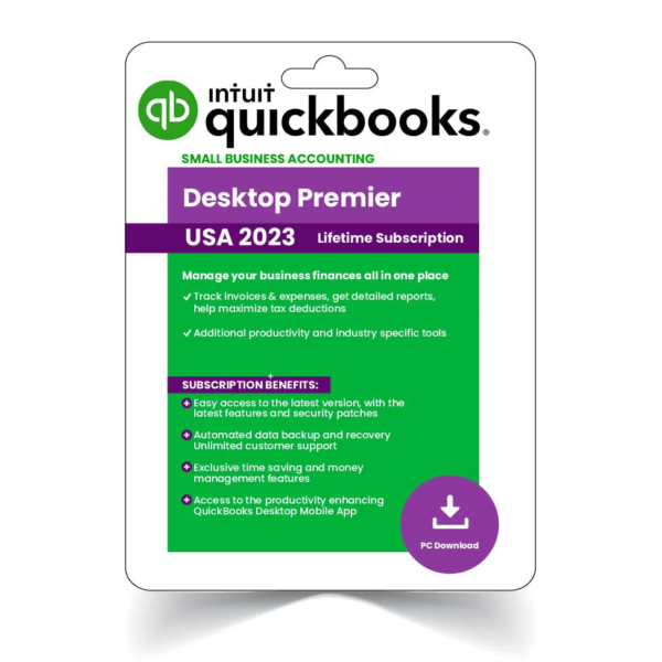 QuickBooks Desktop Premier 2023 - Lifetime Activation